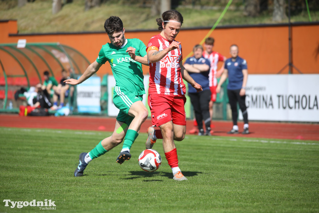 Klasa okręgowa: Tucholanka Tuchola - Polonia Bydgoszcz 3:2 (0:1)