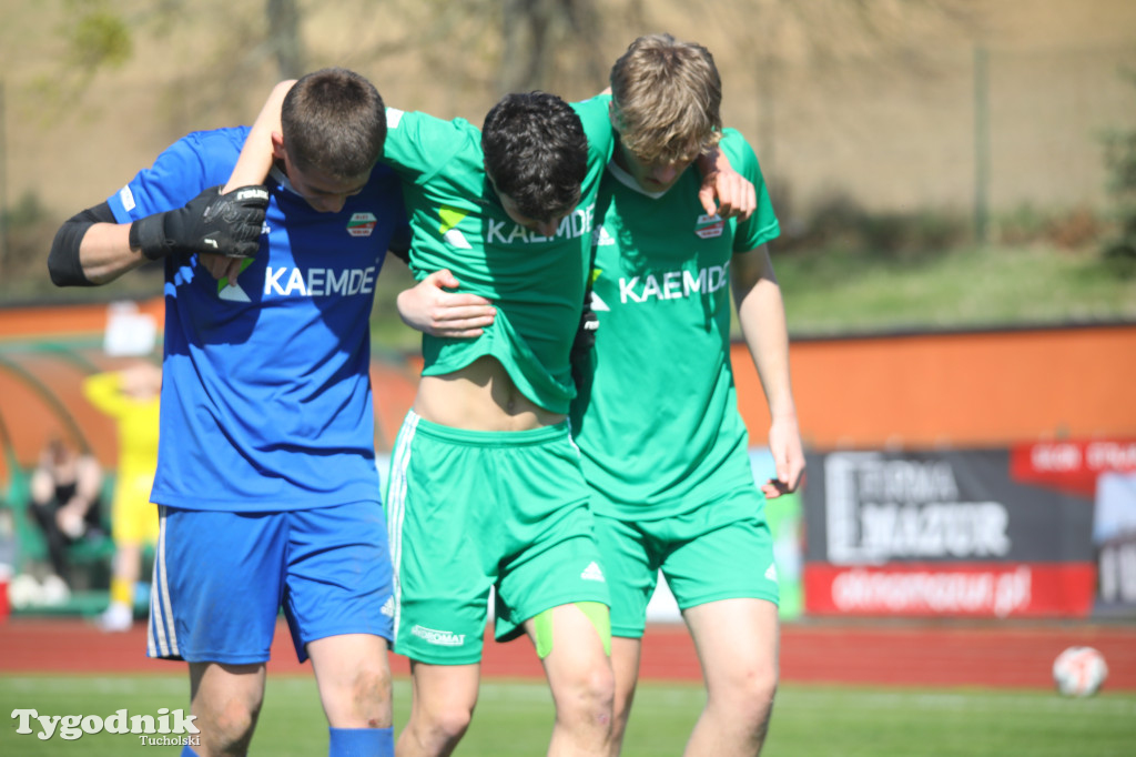 Klasa okręgowa: Tucholanka Tuchola - Polonia Bydgoszcz 3:2 (0:1)