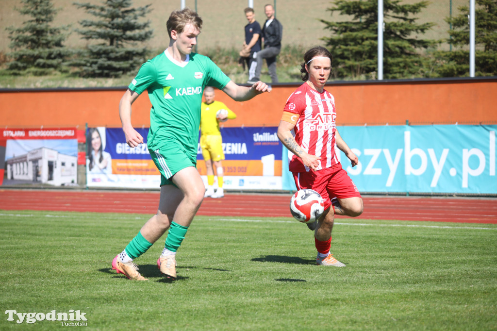 Klasa okręgowa: Tucholanka Tuchola - Polonia Bydgoszcz 3:2 (0:1)