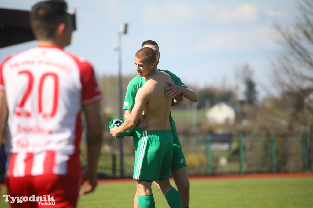 Klasa okręgowa: Tucholanka Tuchola - Polonia Bydgoszcz 3:2 (0:1)