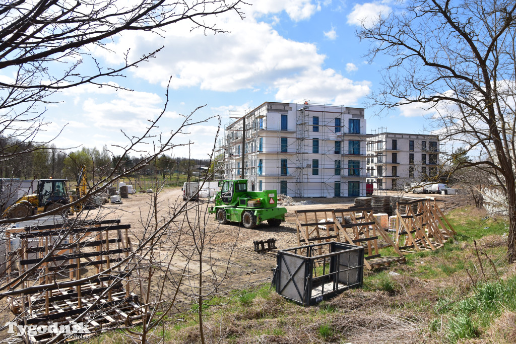 Inwestycja - budowa bloków w Gostycynie