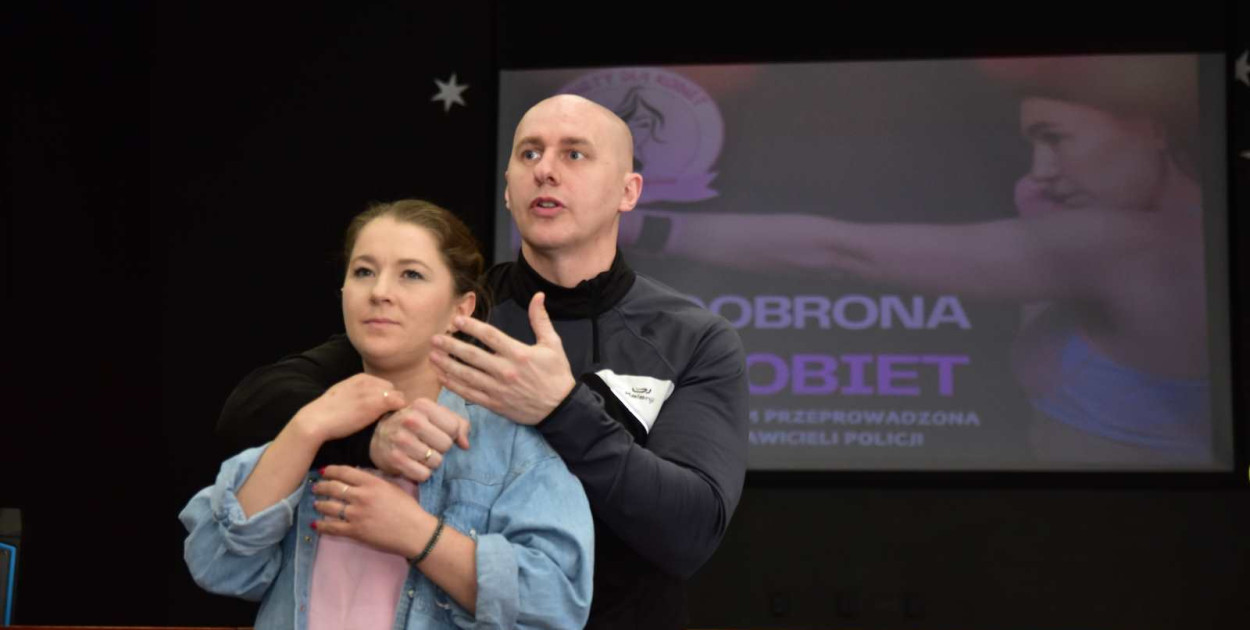 Samoobrona dla kobiet w B-CK w Kęsowie