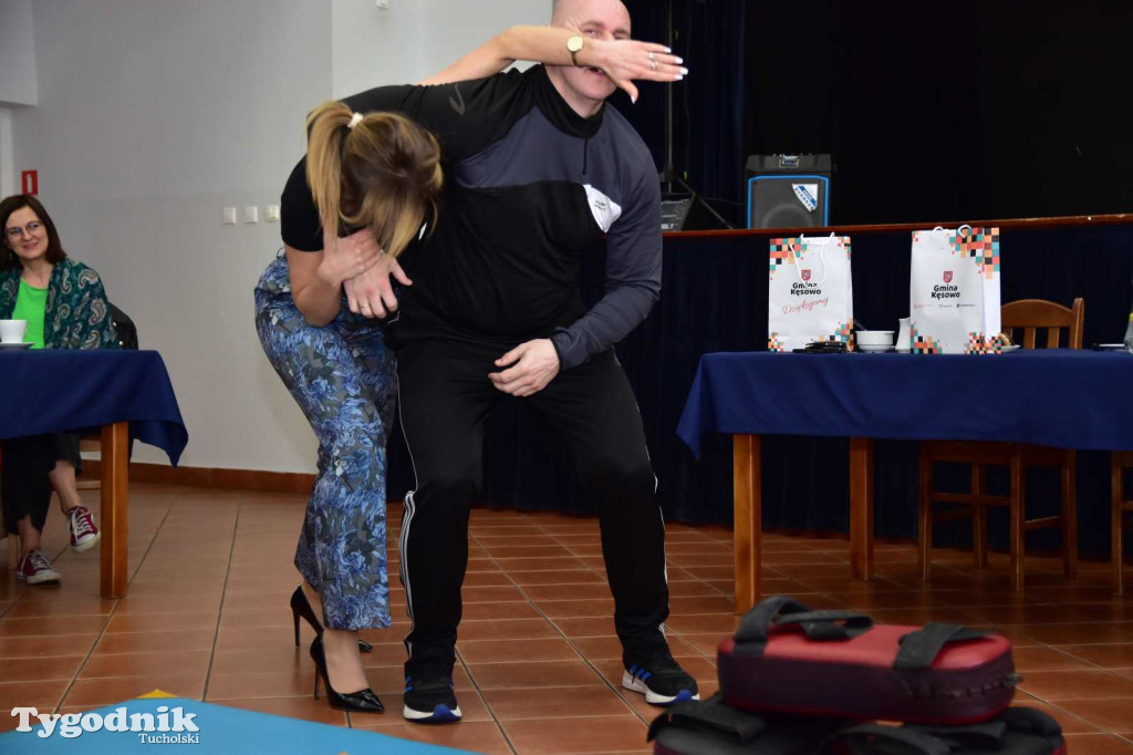 Samoobrona dla kobiet w B-CK w Kęsowie