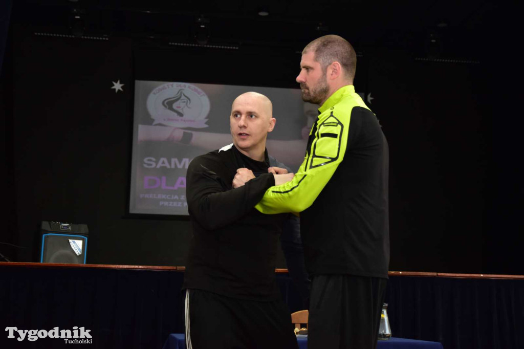 Samoobrona dla kobiet w B-CK w Kęsowie