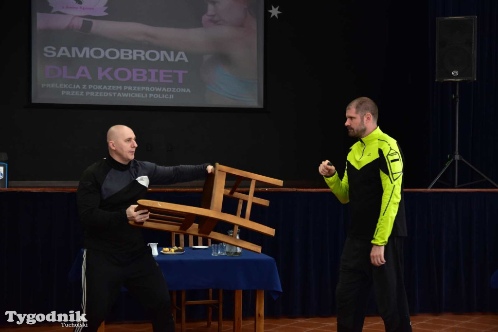 Samoobrona dla kobiet w B-CK w Kęsowie
