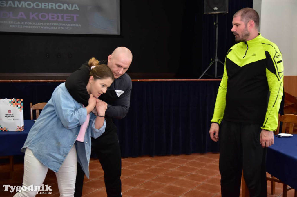 Samoobrona dla kobiet w B-CK w Kęsowie