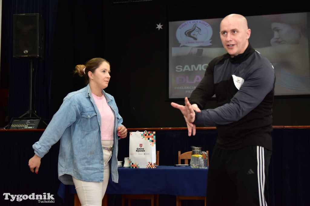 Samoobrona dla kobiet w B-CK w Kęsowie