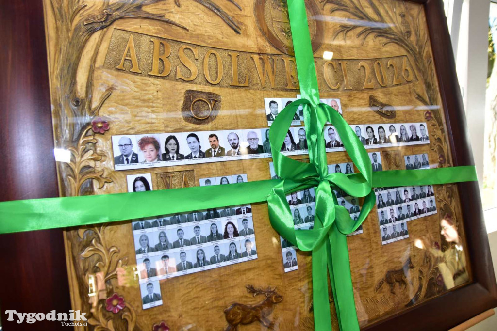 Technikum Leśne w Tucholi pożegnało absolwentów 2025/2026