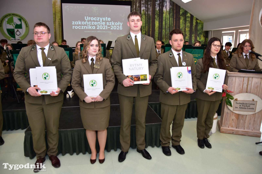 Technikum Leśne w Tucholi pożegnało absolwentów 2025/2026