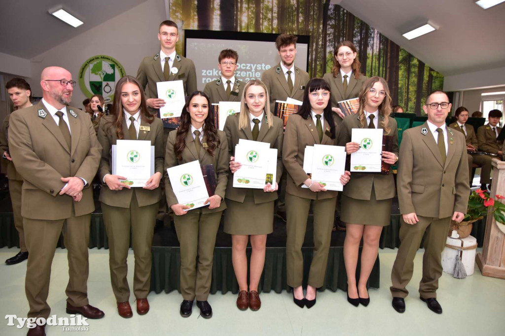 Technikum Leśne w Tucholi pożegnało absolwentów 2025/2026