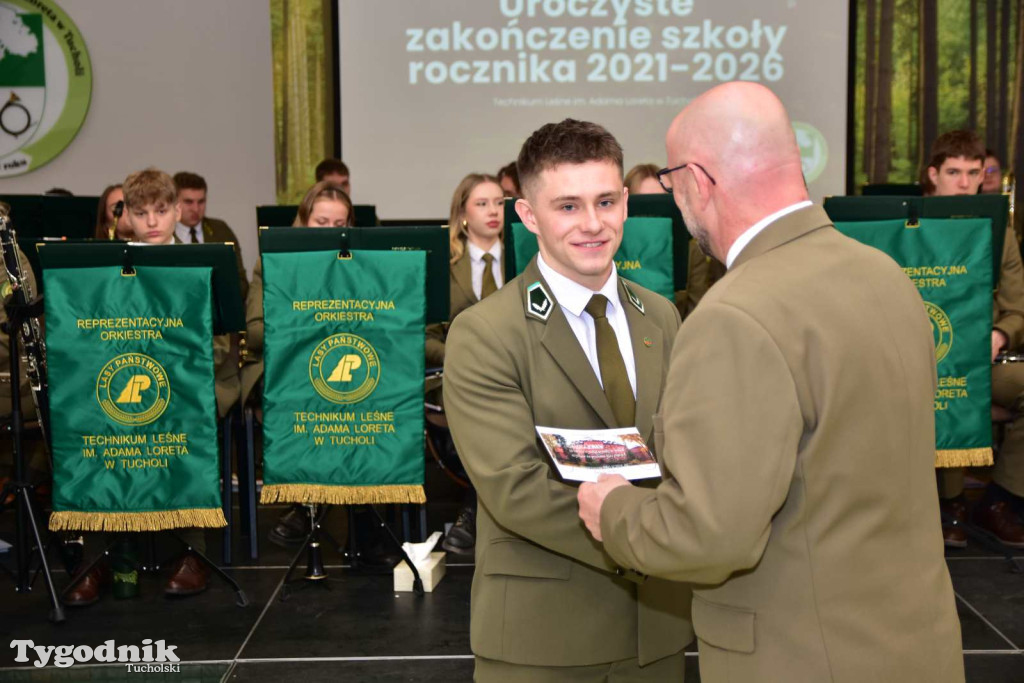 Technikum Leśne w Tucholi pożegnało absolwentów 2025/2026