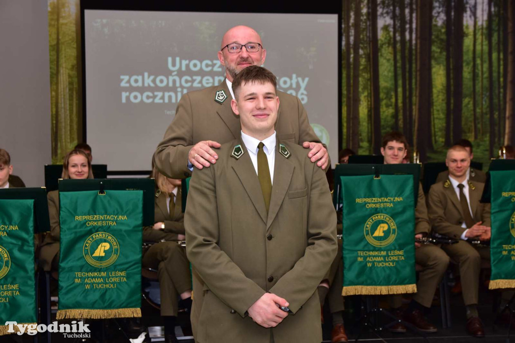 Technikum Leśne w Tucholi pożegnało absolwentów 2025/2026