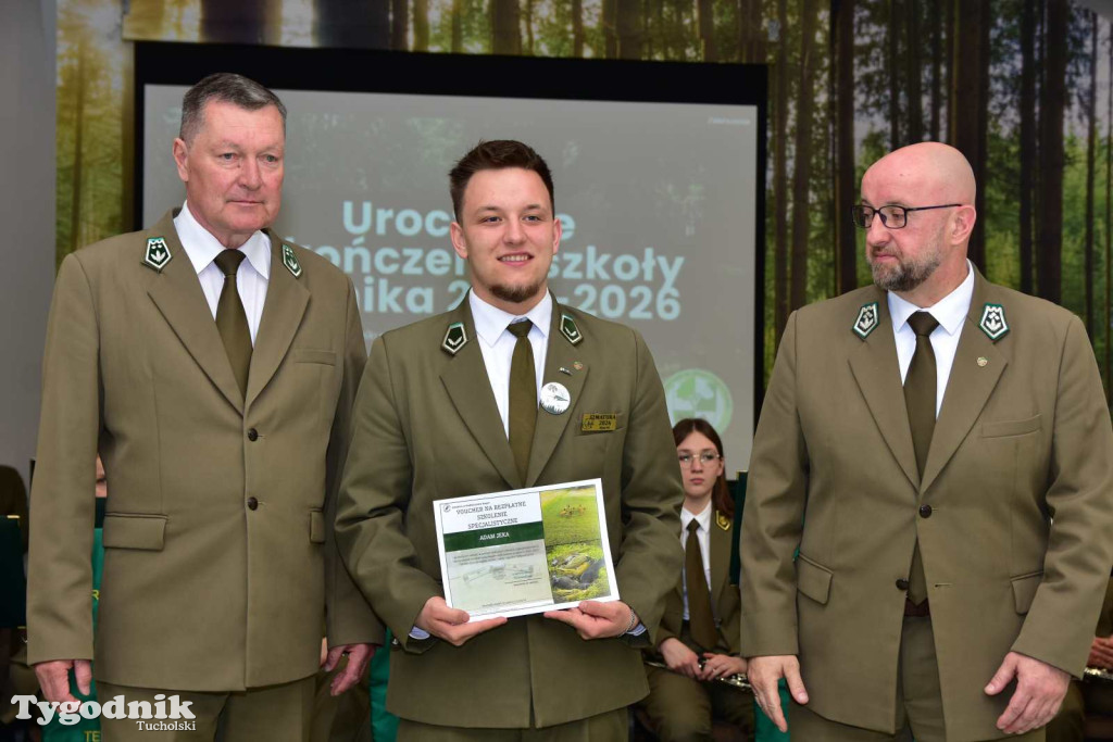 Technikum Leśne w Tucholi pożegnało absolwentów 2025/2026