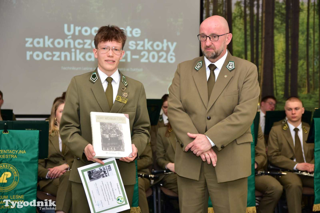 Technikum Leśne w Tucholi pożegnało absolwentów 2025/2026