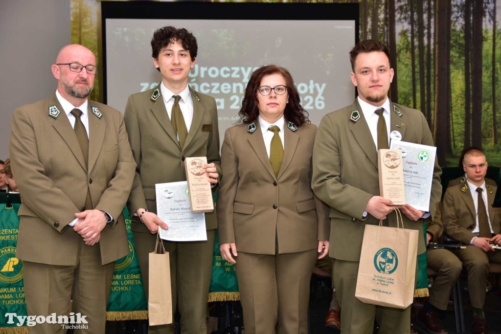 Technikum Leśne w Tucholi pożegnało absolwentów 2025/2026