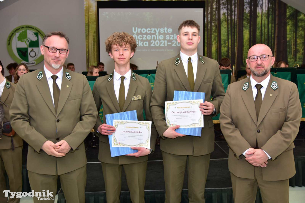Technikum Leśne w Tucholi pożegnało absolwentów 2025/2026