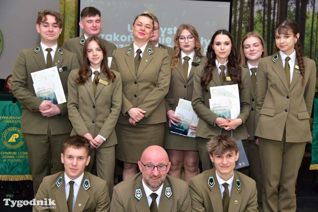 Technikum Leśne w Tucholi pożegnało absolwentów 2025/2026