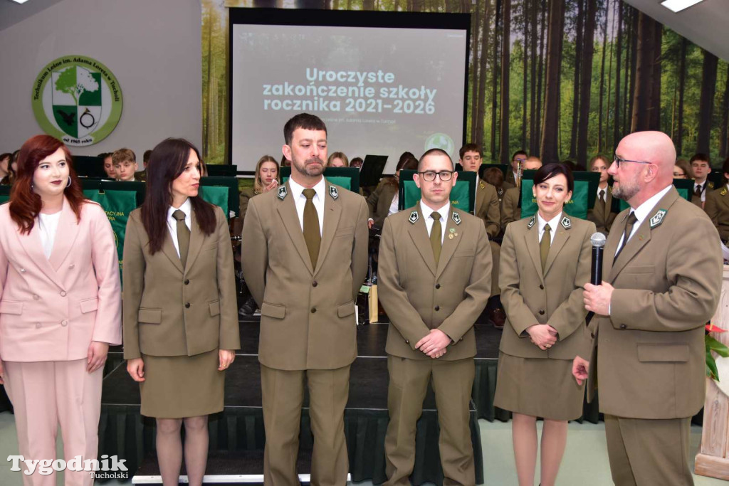 Technikum Leśne w Tucholi pożegnało absolwentów 2025/2026