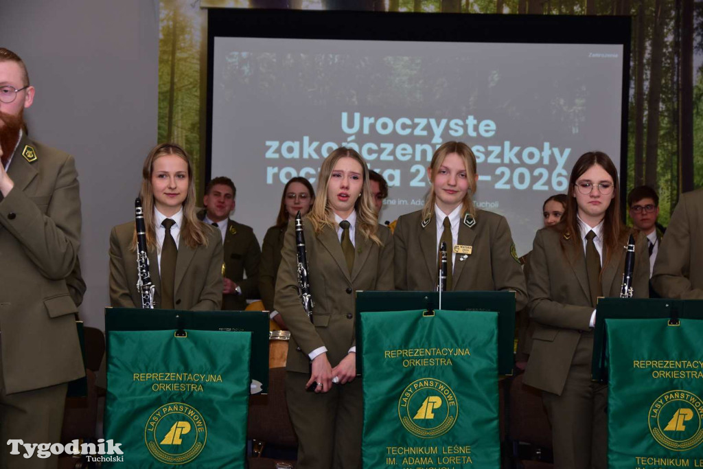 Technikum Leśne w Tucholi pożegnało absolwentów 2025/2026