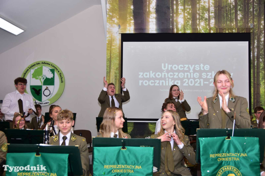 Technikum Leśne w Tucholi pożegnało absolwentów 2025/2026