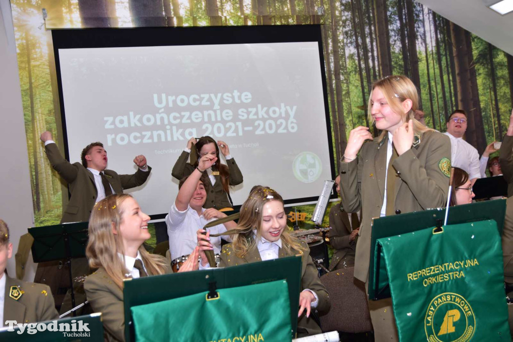 Technikum Leśne w Tucholi pożegnało absolwentów 2025/2026