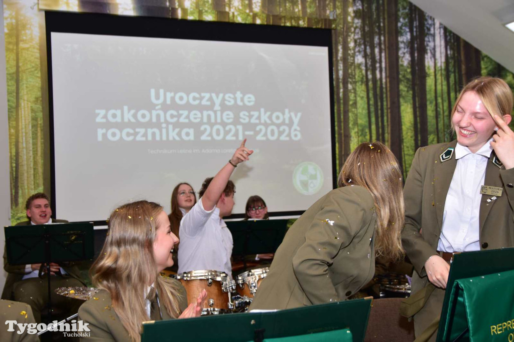 Technikum Leśne w Tucholi pożegnało absolwentów 2025/2026