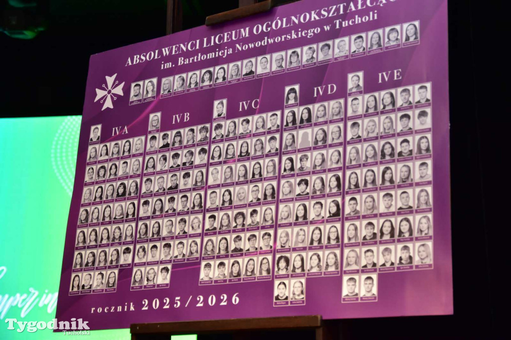 Pożegnanie absolwentów LO im. Bartłomieja Nowodworskiego