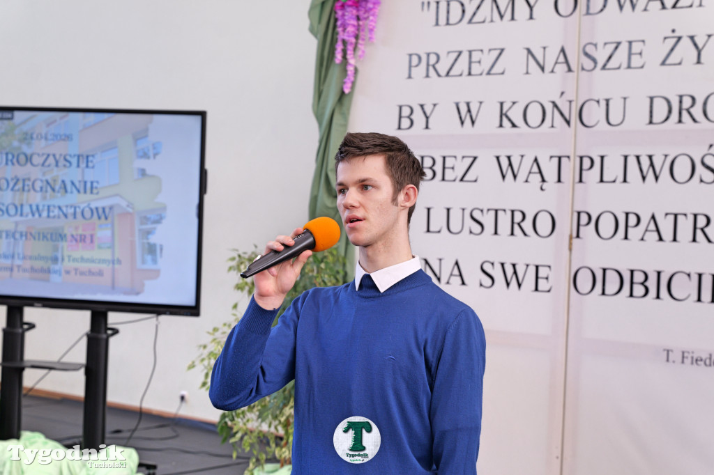 ZSLiT w Tucholi żegna absolwentów