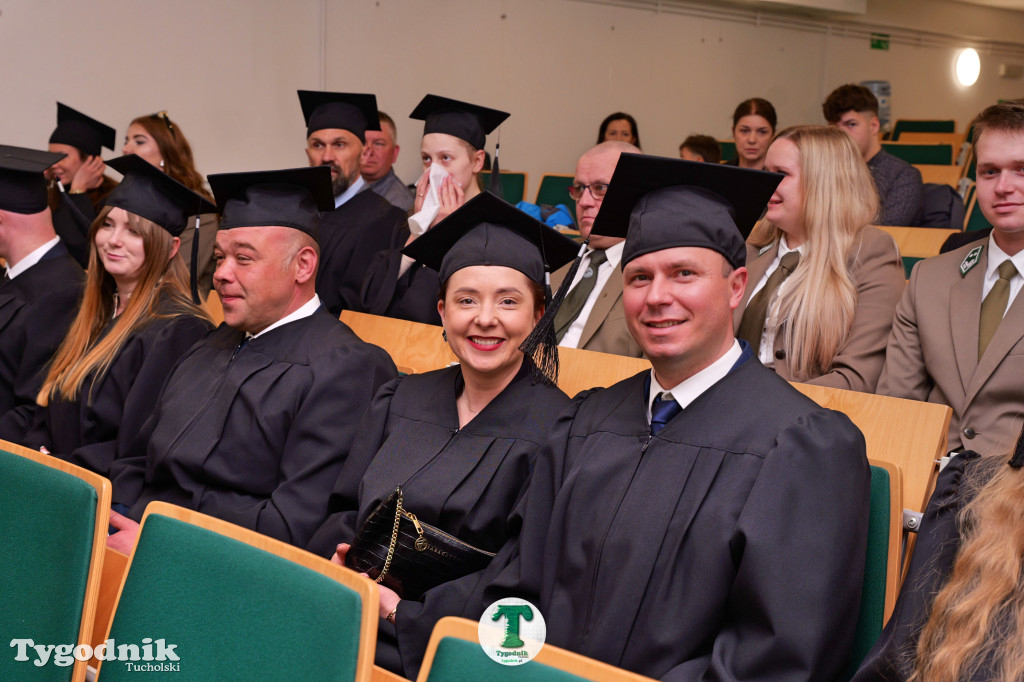 Absolwenci wydziału inżynieryjnego WSZŚ w Tucholi