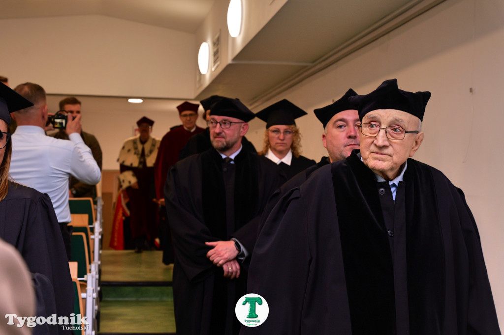 Absolwenci wydziału inżynieryjnego WSZŚ w Tucholi