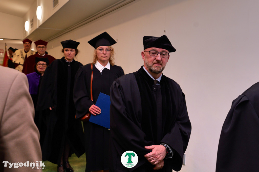 Absolwenci wydziału inżynieryjnego WSZŚ w Tucholi