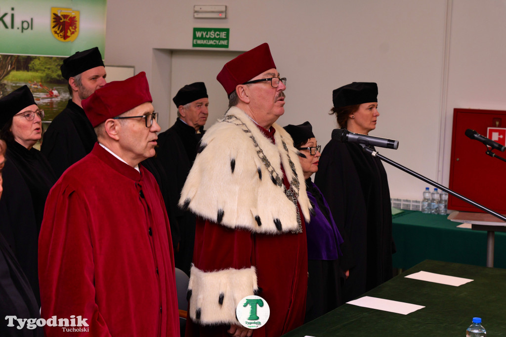 Absolwenci wydziału inżynieryjnego WSZŚ w Tucholi