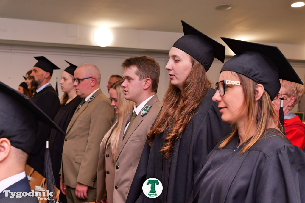 Absolwenci wydziału inżynieryjnego WSZŚ w Tucholi