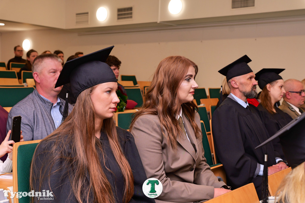Absolwenci wydziału inżynieryjnego WSZŚ w Tucholi