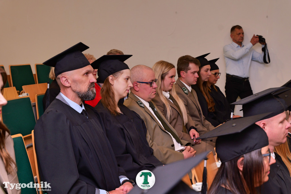 Absolwenci wydziału inżynieryjnego WSZŚ w Tucholi