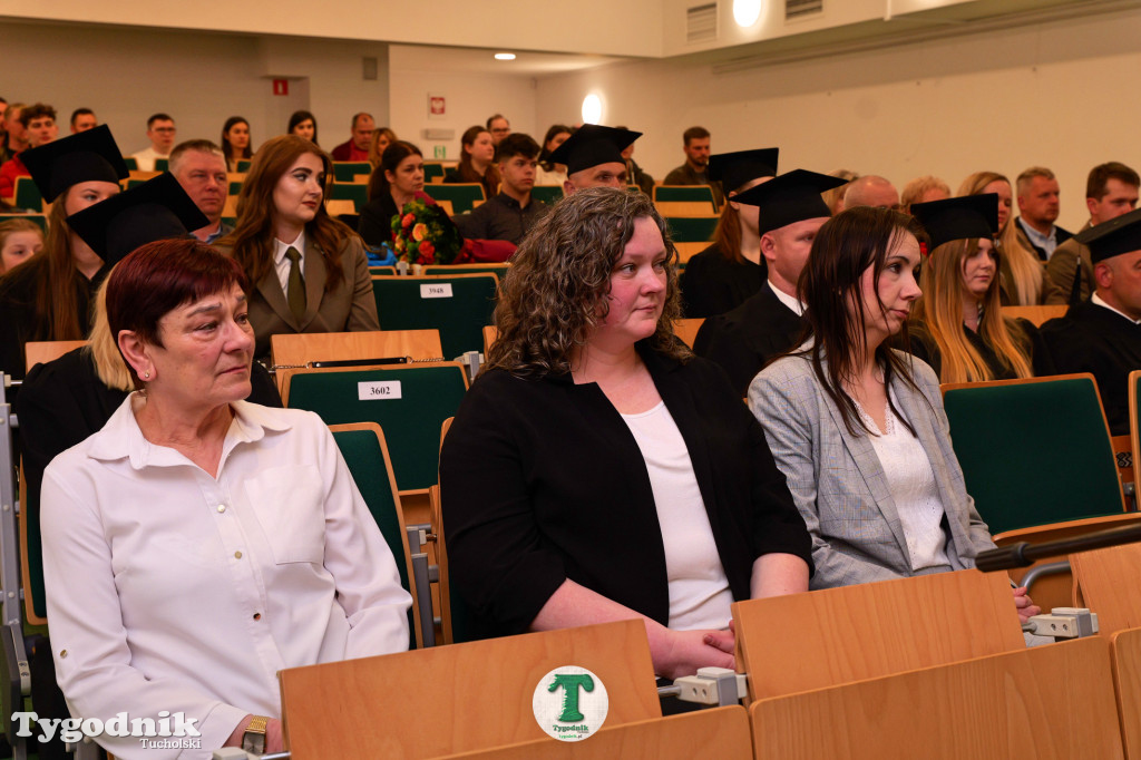 Absolwenci wydziału inżynieryjnego WSZŚ w Tucholi