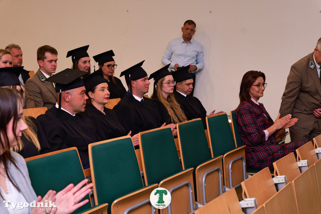 Absolwenci wydziału inżynieryjnego WSZŚ w Tucholi