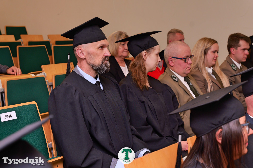 Absolwenci wydziału inżynieryjnego WSZŚ w Tucholi