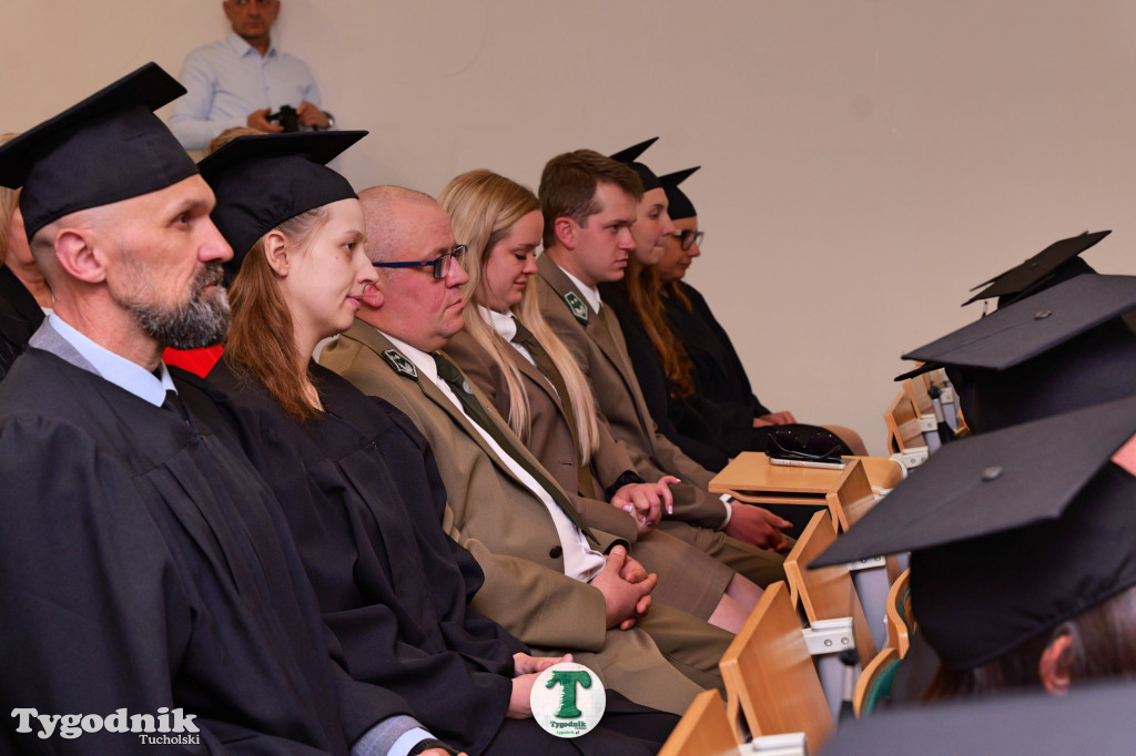 Absolwenci wydziału inżynieryjnego WSZŚ w Tucholi