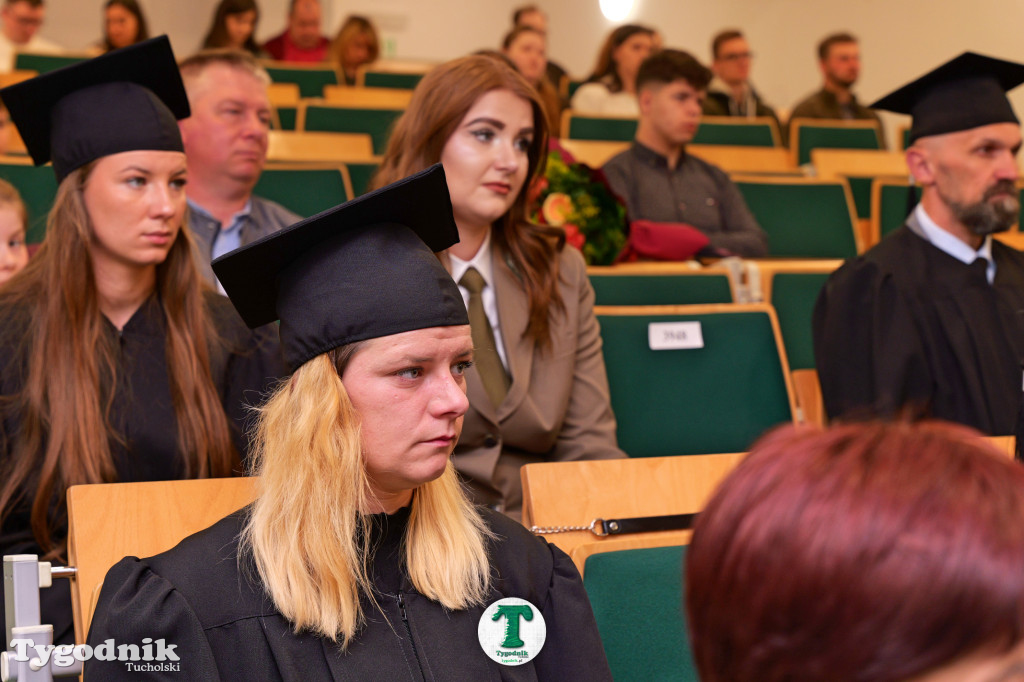 Absolwenci wydziału inżynieryjnego WSZŚ w Tucholi