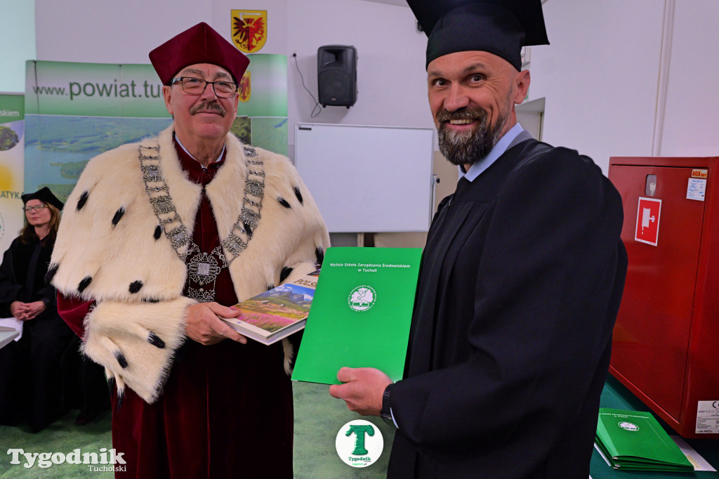 Absolwenci wydziału inżynieryjnego WSZŚ w Tucholi