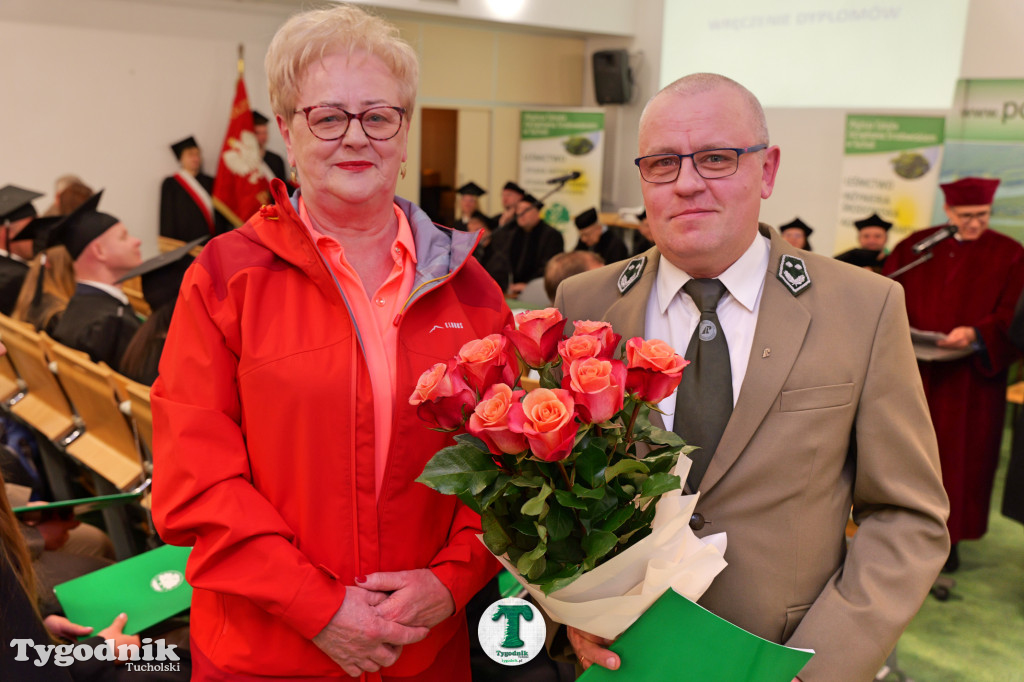 Absolwenci wydziału inżynieryjnego WSZŚ w Tucholi