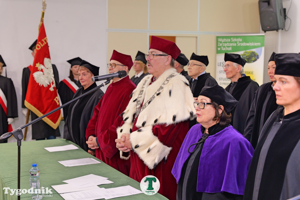 Absolwenci wydziału inżynieryjnego WSZŚ w Tucholi