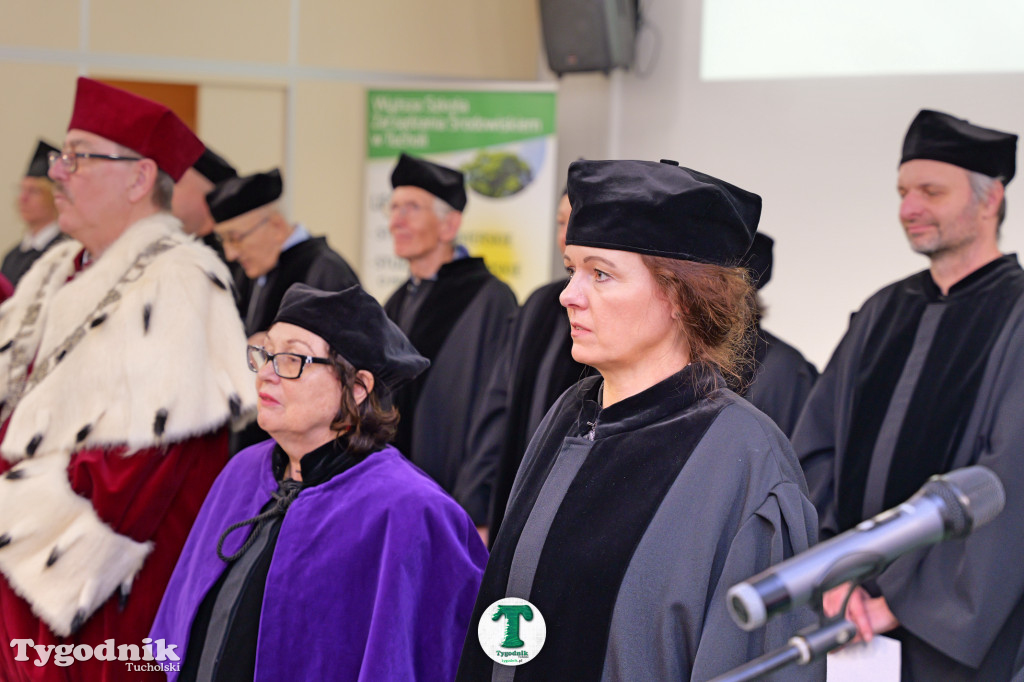 Absolwenci wydziału inżynieryjnego WSZŚ w Tucholi