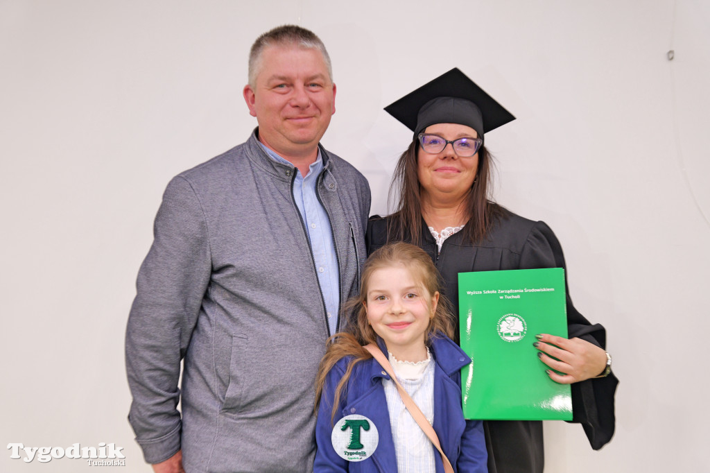 Absolwenci wydziału inżynieryjnego WSZŚ w Tucholi