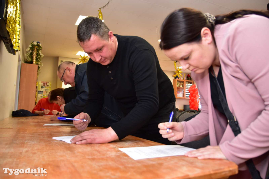 Zebrania wiejskie w Stobnie i Raciążu