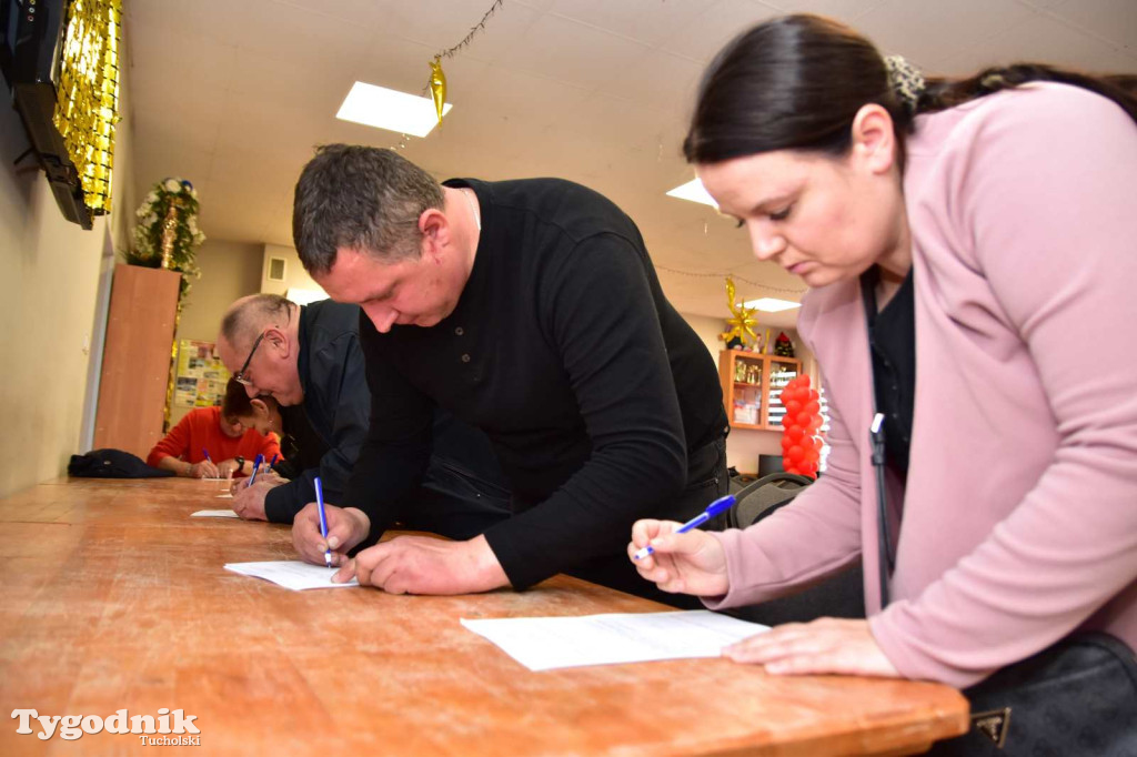 Zebrania wiejskie w Stobnie i Raciążu