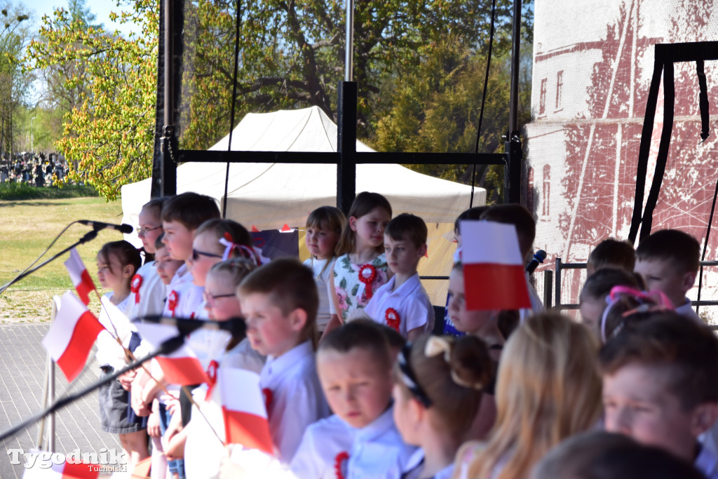 Piknik pod biało-czerwoną flagą w Śliwicach z dużym zainteresowaniem i świetną pogodą