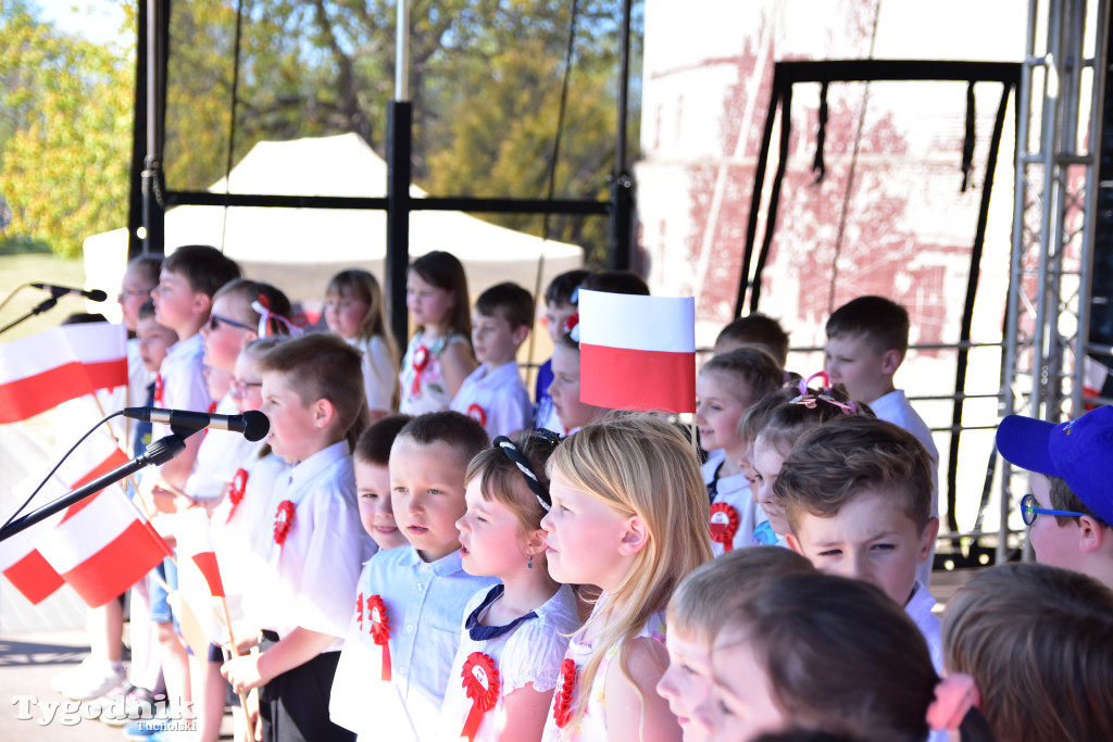 Piknik pod biało-czerwoną flagą w Śliwicach z dużym zainteresowaniem i świetną pogodą