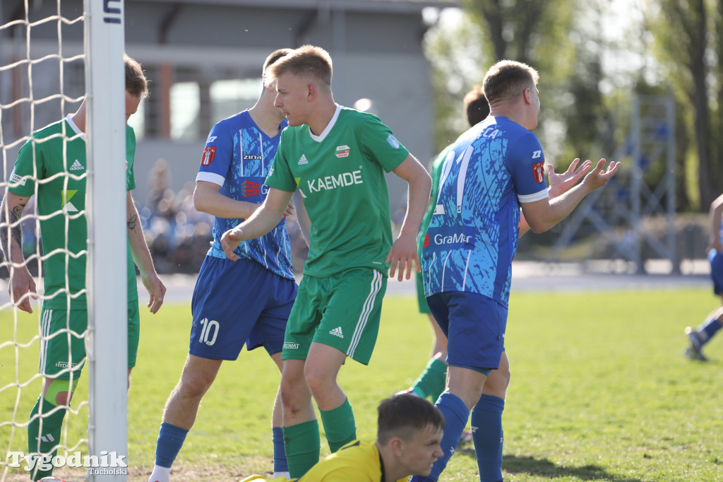 Klasa okręgowa: Drwęca Golub-Dobrzyń - Tucholanka Tuchola 1:1 (0:0).